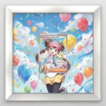 Rosa's Encouragement 123/88 Special Illustration Rare Pokemon TCG extension art gallery display view 5