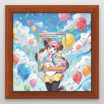 Rosa's Encouragement 123/88 Special Illustration Rare Pokemon TCG extension art gallery display view 2