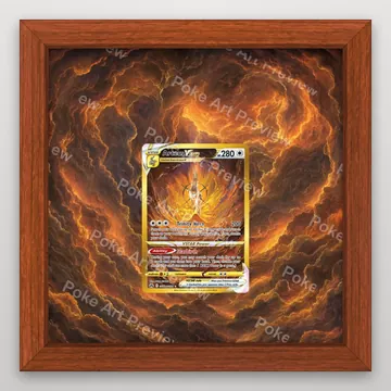 Arceus VSTAR Crown Zenith Pokemon TCG extension art collector display view 2