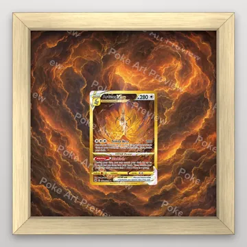 Arceus VSTAR GG70 Crown Zenith Pokemon TCG extension art collector display view 3