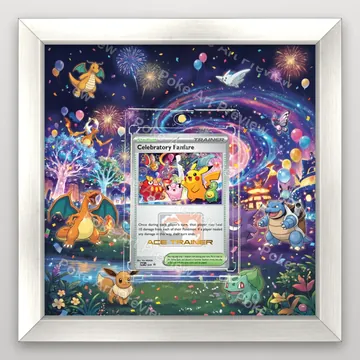 Celebratory Fanfare 028 Ace Trainer promo set 2 Pokemon TCG extension art collector display view 5