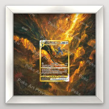 Origin Forme Dialga VSTAR GG68 Crown Zenith Pokemon TCG extension art collector display view 5