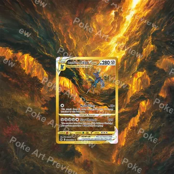 Origin Forme Dialga VSTAR GG68 Crown Zenith Pokemon TCG extension art collector display view 1