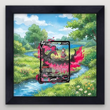Galarian Moltres V Astral Radiance Trainer Gallery Pokemon TCG extension art collector display view 4