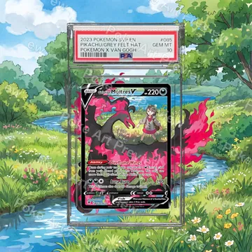 Galarian Moltres V Astral Radiance Trainer Gallery Pokemon TCG extension art collector display view 6