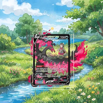 Galarian Moltres V TG20 TG30 Silver Tempest Trainer Gallery set 2 Pokemon TCG extension art collector display view 7