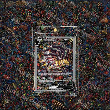 Giratina V Lost Origin Pokemon TCG extension art collector display view 6