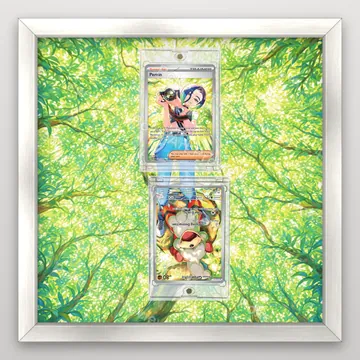 Hisuian Growlithe Hisui Gardie 075/066 and Perrin Sazare 092/066 Crimson Haze SV5a Pokemon TCG extension art collector display view 5