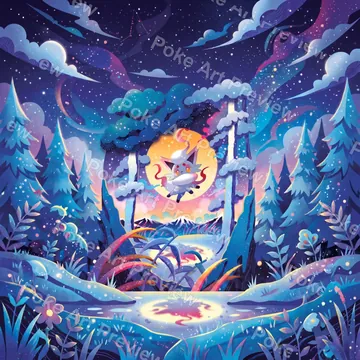 Hisuian Zorua 145 30th Pokemon TCG extension art collector display view 6