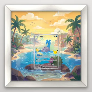 Lapras 131 30th Pokemon TCG extension art collector display view 5