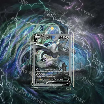 Lugia V Silver Tempest Pokemon TCG extension art collector display view 6