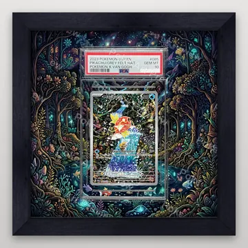 Magikarp Paldea Evolved Pokemon TCG extension art collector display view 4