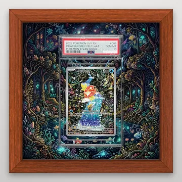 Magikarp Paldea Evolved Pokemon TCG extension art collector display view 2