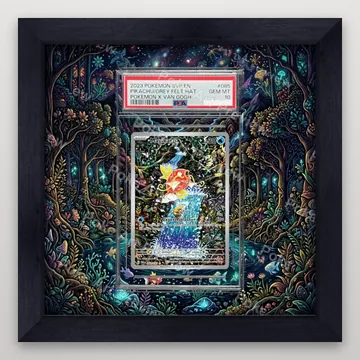 Magikarp 203/193 PSA Paldea Evolved Pokemon TCG extension art collector display view 4