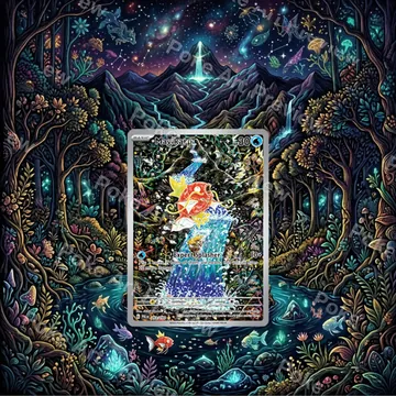 Magikarp 203/193 PSA Paldea Evolved Pokemon TCG extension art collector display view 7