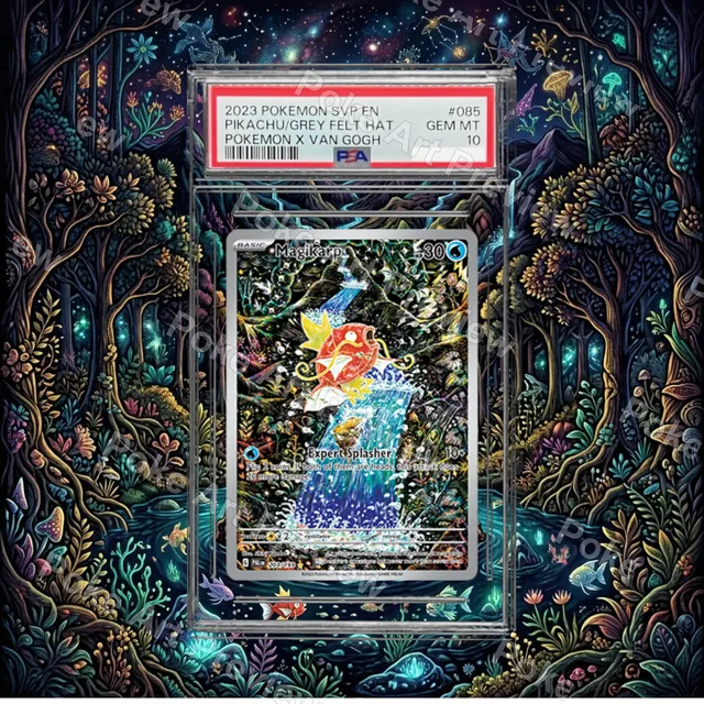 Magikarp 203/193 PSA Paldea Evolved Pokemon TCG extension art collector display