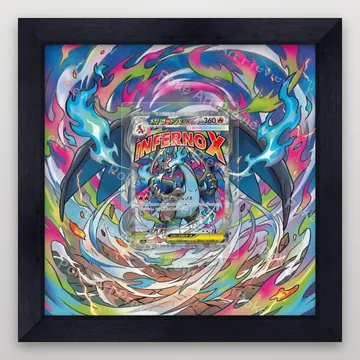 Mega Charizard X ex 223/193 Terastal Festival ex Mega Art Pokemon TCG extension art collector display view 4