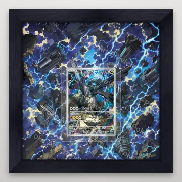 N's Zekrom 210/193 MEGA Dream ex Pokemon TCG extension art collector display view 4