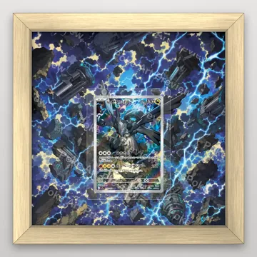 N's Zekrom 210/193 MEGA Dream ex Pokemon TCG extension art collector display view 3