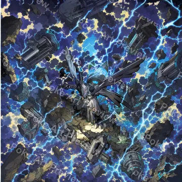 N's Zekrom 210/193 MEGA Dream ex Pokemon TCG extension art collector display view 6