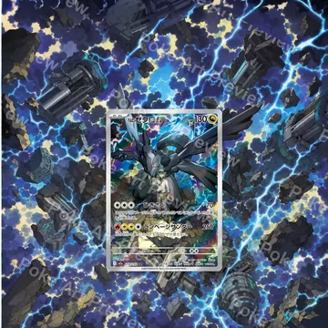 N's Zekrom 210/193 MEGA Dream ex Pokemon TCG extension art collector display view 1