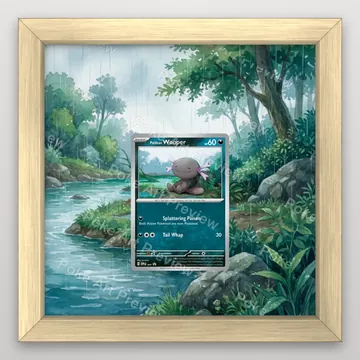 Paldean Wooper SV-P 041 promo Pokemon TCG extension art collector display view 3