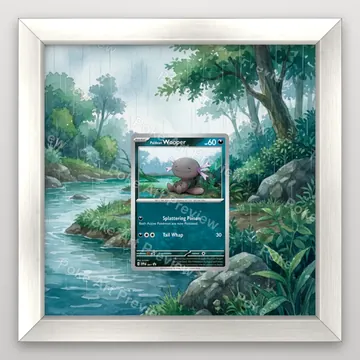 Paldean Wooper SV-P 041 promo Pokemon TCG extension art collector display view 5