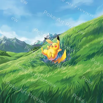 Pikachu 70 Stormfront Pokemon TCG extension art collector display view 6