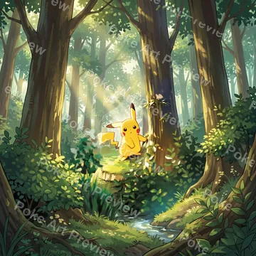 Pikachu ex 764/742 MC Pokemon TCG extension art collector display view 6