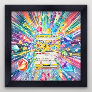 Pikachu ex 033/106 Super Electric Breaker Pokemon TCG extension art collector display view 4