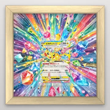 Pikachu ex 033/106 Super Electric Breaker Pokemon TCG extension art collector display view 3