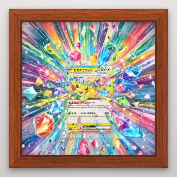 Pikachu ex 033/106 Super Electric Breaker Pokemon TCG extension art collector display view 2