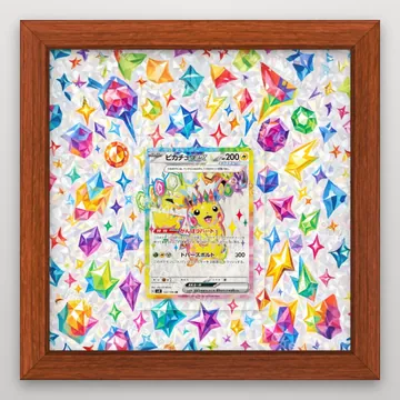 Pikachu ex 122/106 Super Electric Breaker Pokemon TCG extension art collector display view 2
