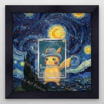 Pikachu with Grey Felt Hat 085 SVP Black Star Promos Pokemon TCG extension art collector display view 4