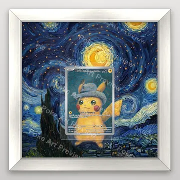 Pikachu with Grey Felt Hat 085 SVP Black Star Promos Pokemon TCG extension art collector display view 5
