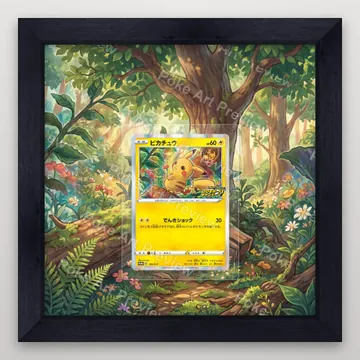 Pikachu 124/S-P S-P Promo Pokemon TCG extension art collector display view 4