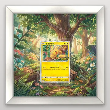 Pikachu 124/S-P S-P Promo Pokemon TCG extension art collector display view 5