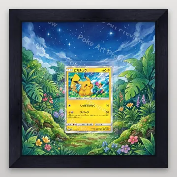 Pikachu 044/SM-P SM-P Promo Pokemon TCG extension art collector display view 4