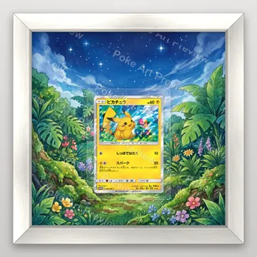 Pikachu 044/SM-P SM-P Promo Pokemon TCG extension art collector display view 5