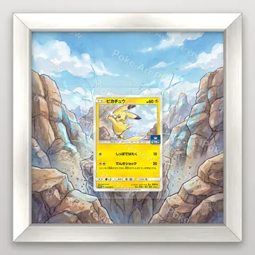 Pikachu 214/SM-P SM-P Promo Pokemon TCG extension art collector display view 5