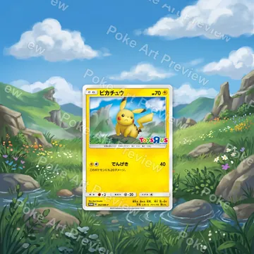 Pikachu 262/SM-P SM-P Promo Pokemon TCG extension art collector display view 1