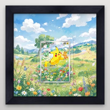 Pikachu 218/SV-P SV-P Promo Pokemon TCG extension art collector display view 4
