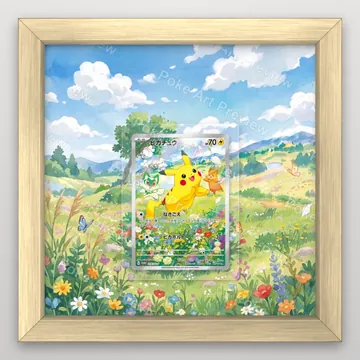 Pikachu 218/SV-P SV-P Promo Pokemon TCG extension art collector display view 3