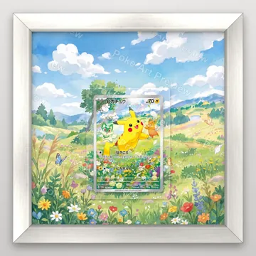 Pikachu 218/SV-P SV-P Promo Pokemon TCG extension art collector display view 5