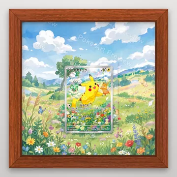 Pikachu 218/SV-P SV-P Promo Pokemon TCG extension art collector display view 2