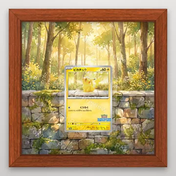 Pikachu 242/SV-P SV-P Promo Pokemon TCG extension art collector display view 2