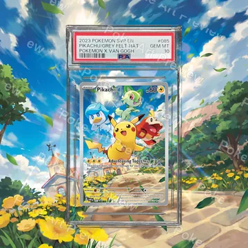 Pikachu SVP 027 Adventuring Together promo Pokemon TCG extension art collector display view 7