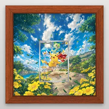 Pikachu SVP 027 Adventuring Together promo set 2 Pokemon TCG extension art collector display view 2