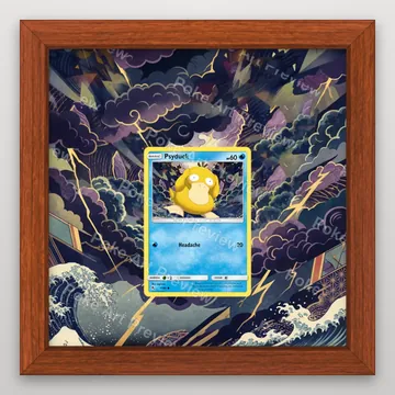 Psyduck 11/68 Hidden Fates Pokemon TCG extension art collector display view 2