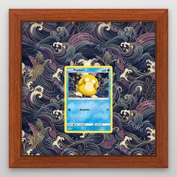Psyduck 11/68 Hidden Fates set 3 Pokemon TCG extension art collector display view 2